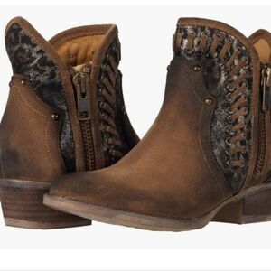 Corral Circle G Taupe Bootie